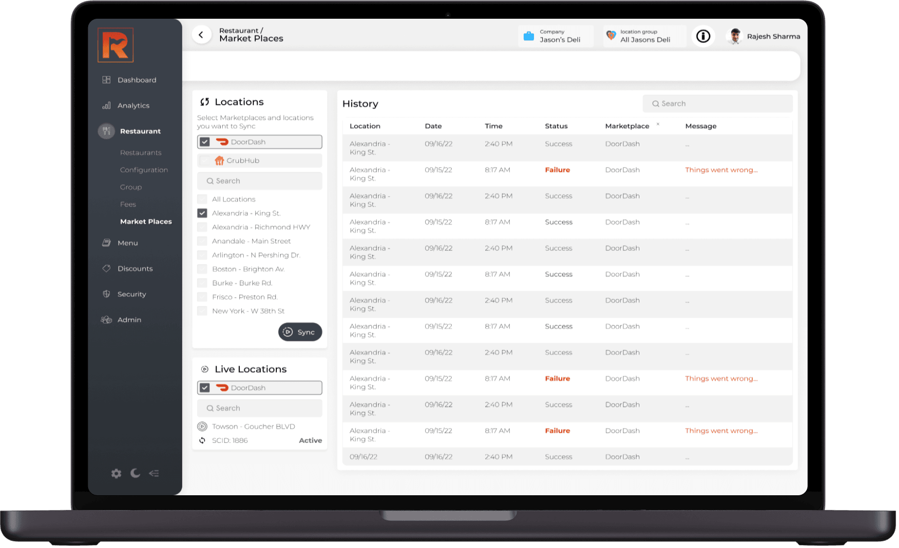 Doordash Integration